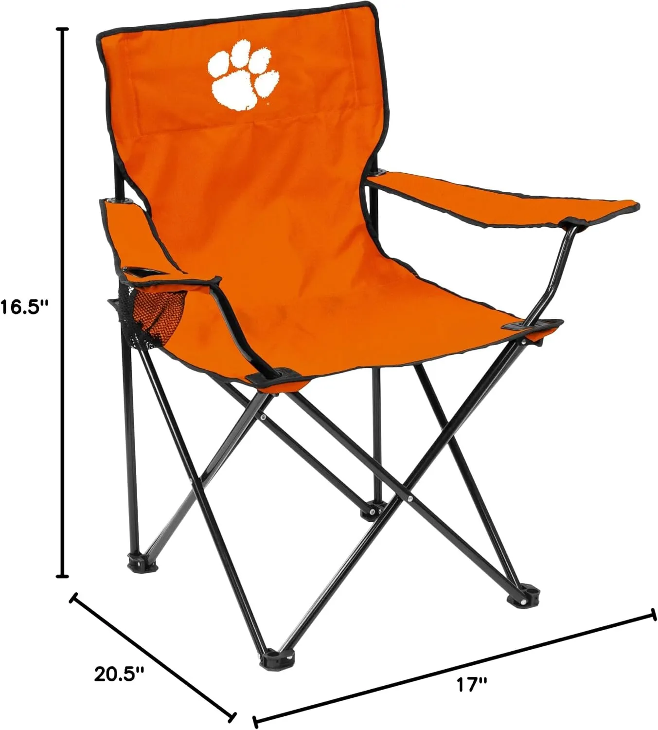 Logo Brands NCAA Unisex Quad Chair