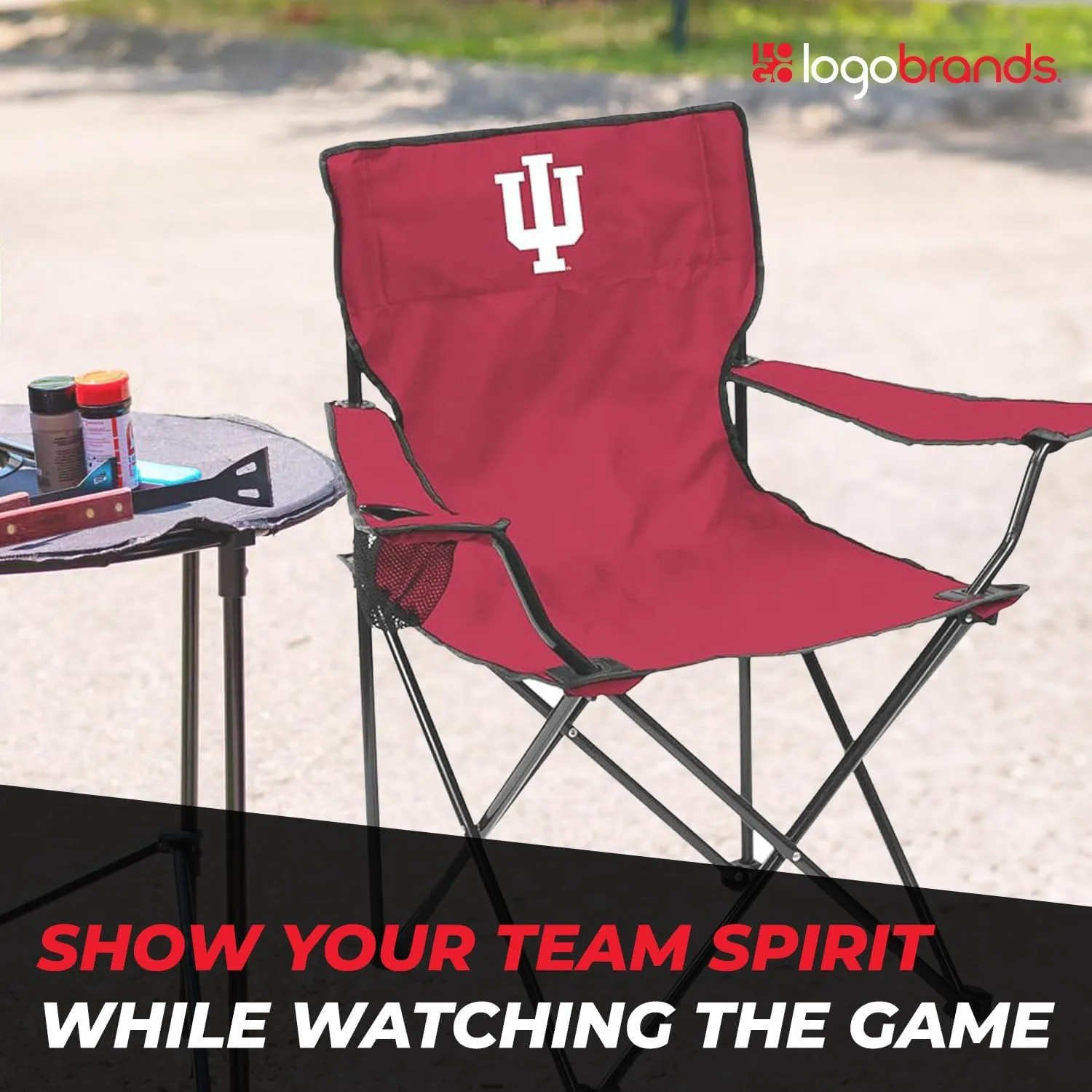 Logo Brands NCAA Unisex Quad Chair
