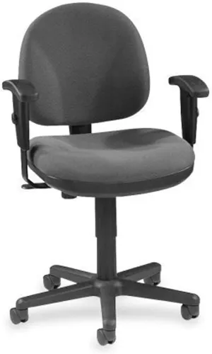 Lorell Millenia Pneumatic Adjustable Task Chair, Gray