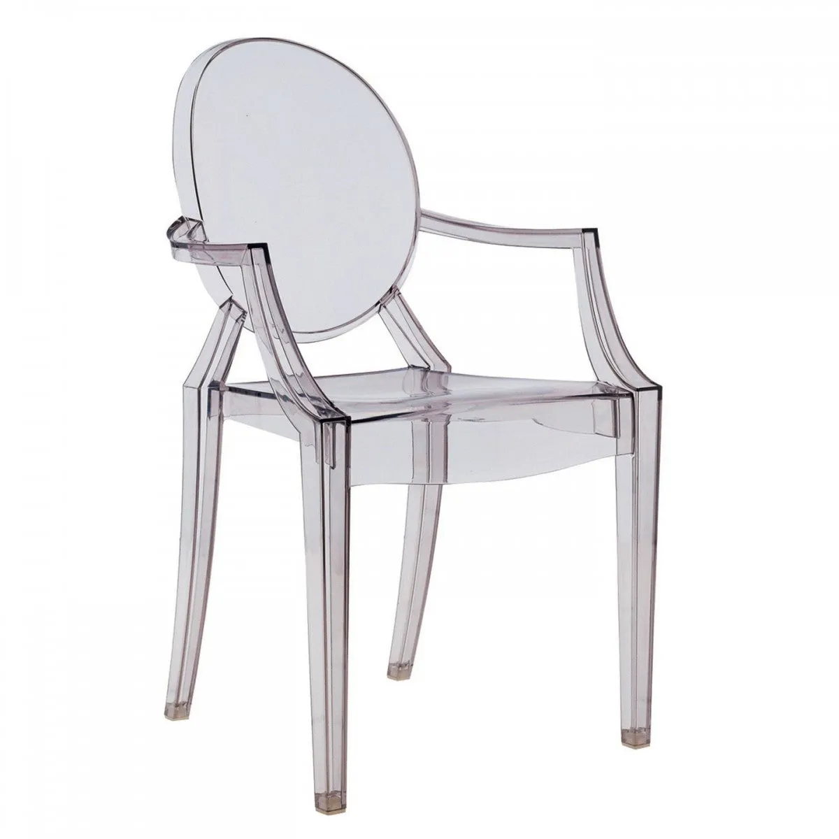 Louis Ghost Arm Chair - Pair - Choice of Color