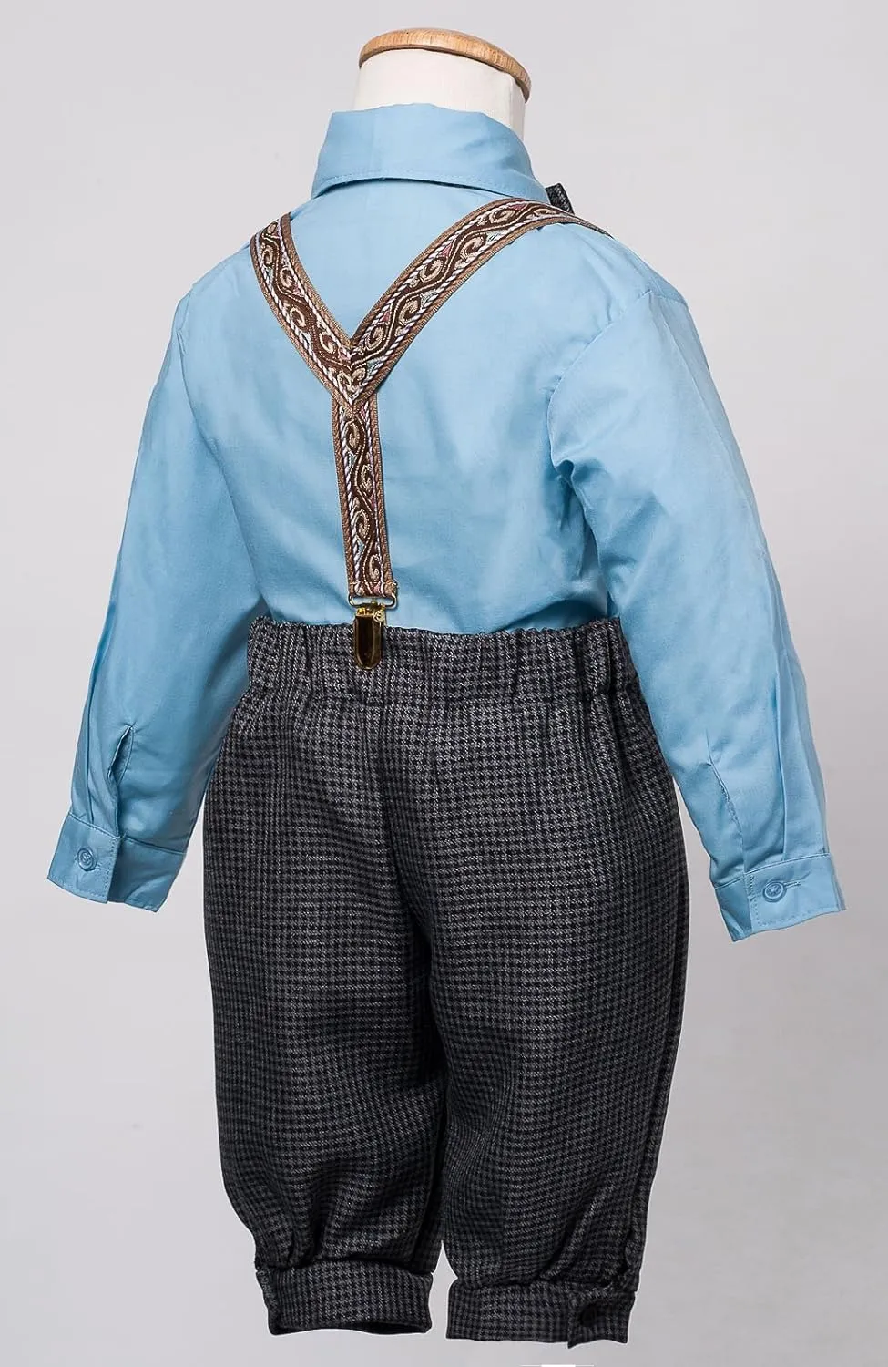Luca Gabriel Vintage Baby Boys Toddlers Houndstooth Knicker Sling Set