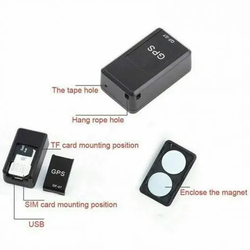 Luxora Mini GPS Tracker Magnetic Real-time Car Truck Vehicle Locator