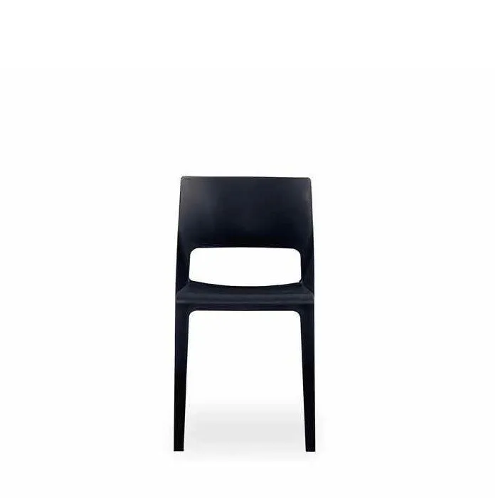 Lyric Outdoor Chair - Black (Stackable)
