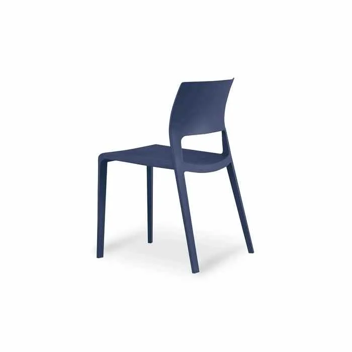 Lyric Outdoor Chair - Navy (Stackable)