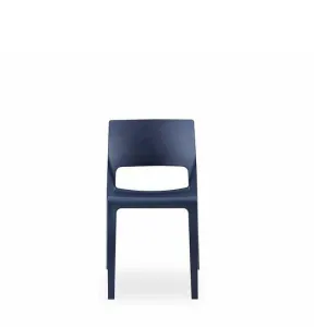 Lyric Outdoor Chair - Navy (Stackable)