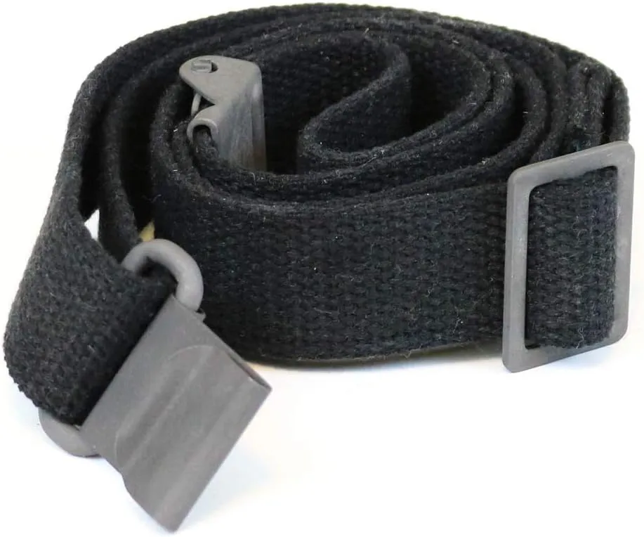 M1 Garand Web Sling USGI Pattern Black Cotton Web Two Point Made in USA