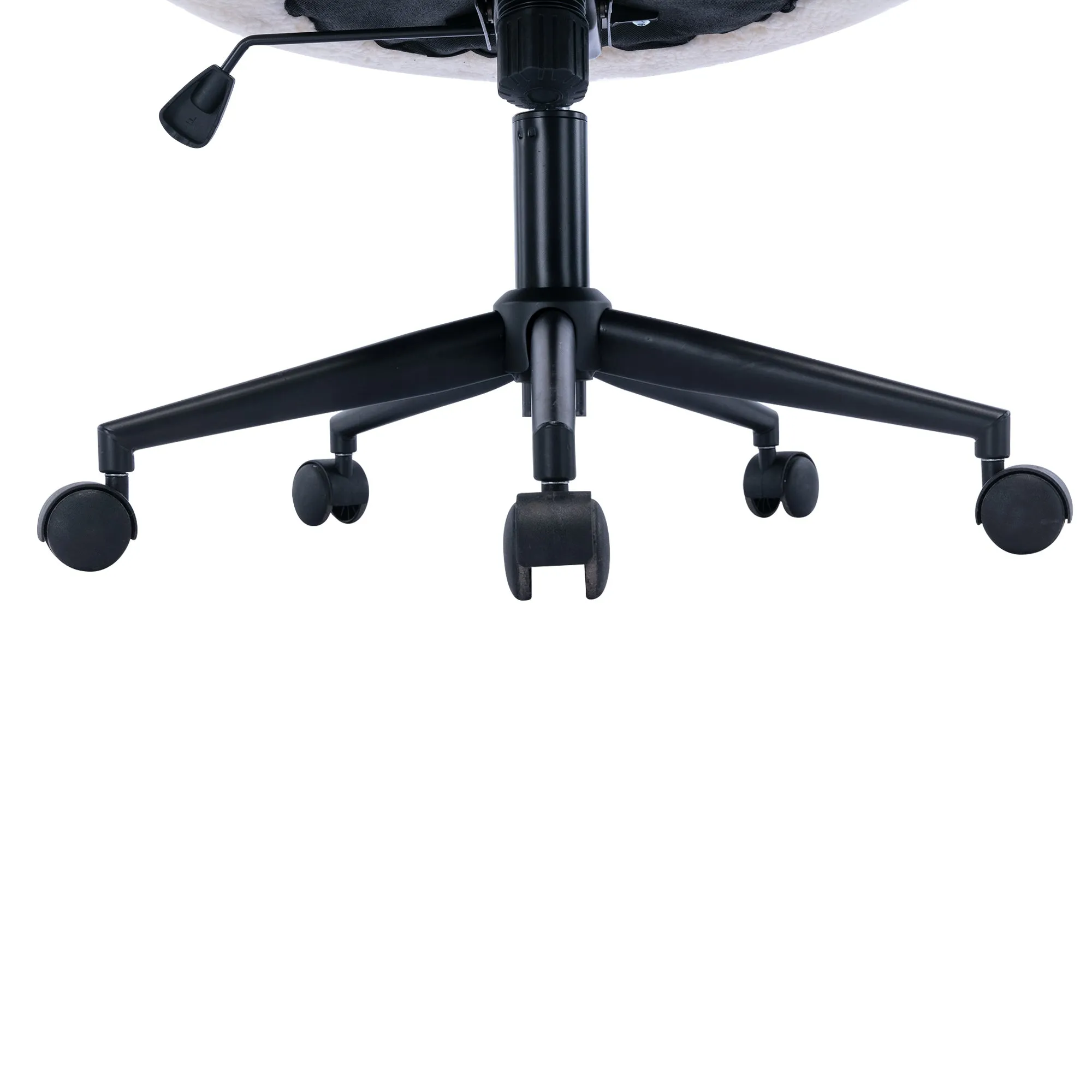 MAICOSY Home Office Desk Chairs Adjustable Swivel Rolling Chair Ergonomic Chair - White