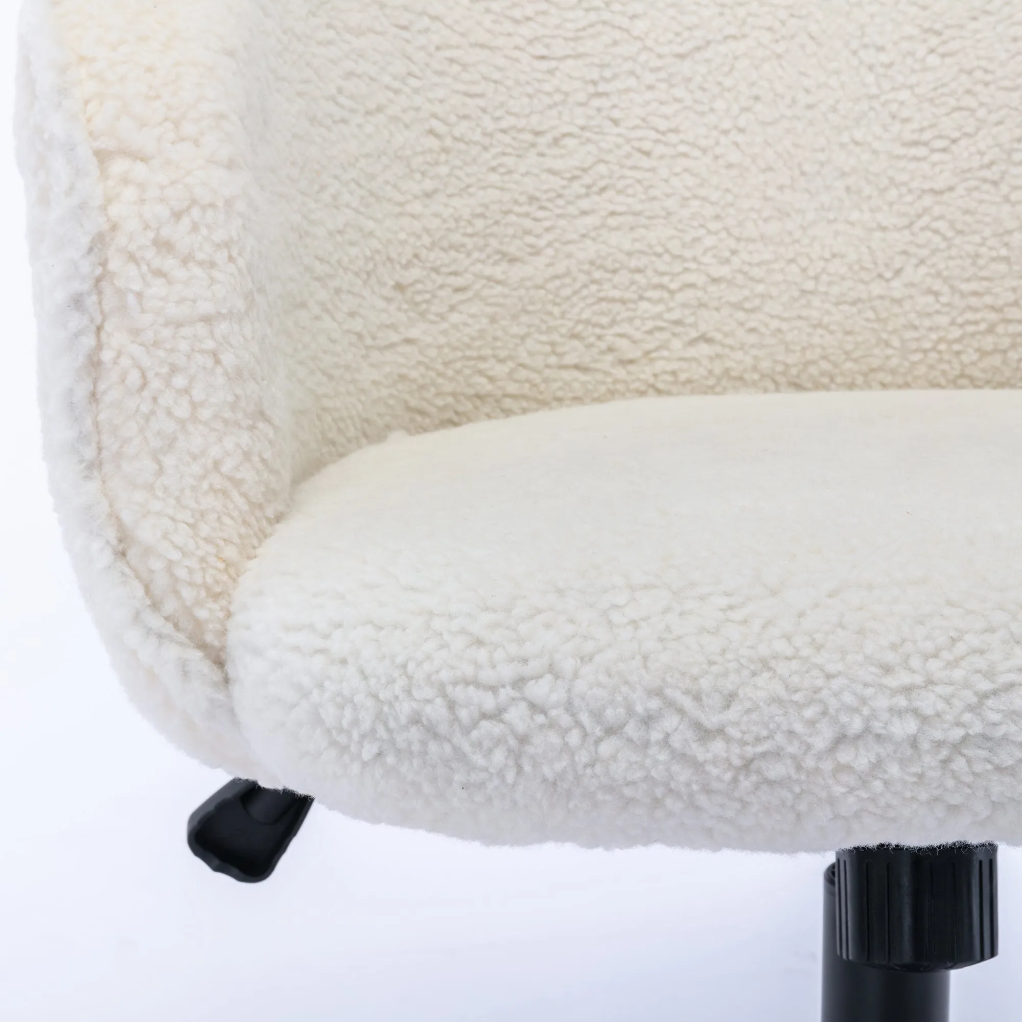 MAICOSY Home Office Desk Chairs Adjustable Swivel Rolling Chair Ergonomic Chair - White