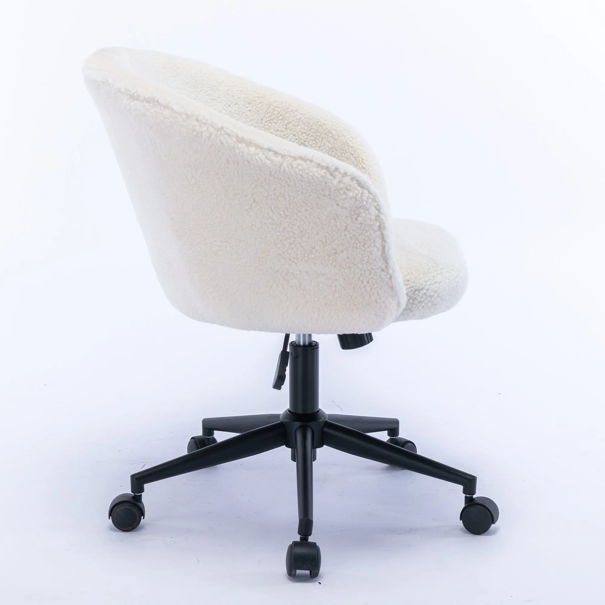 MAICOSY Home Office Desk Chairs Adjustable Swivel Rolling Chair Ergonomic Chair - White