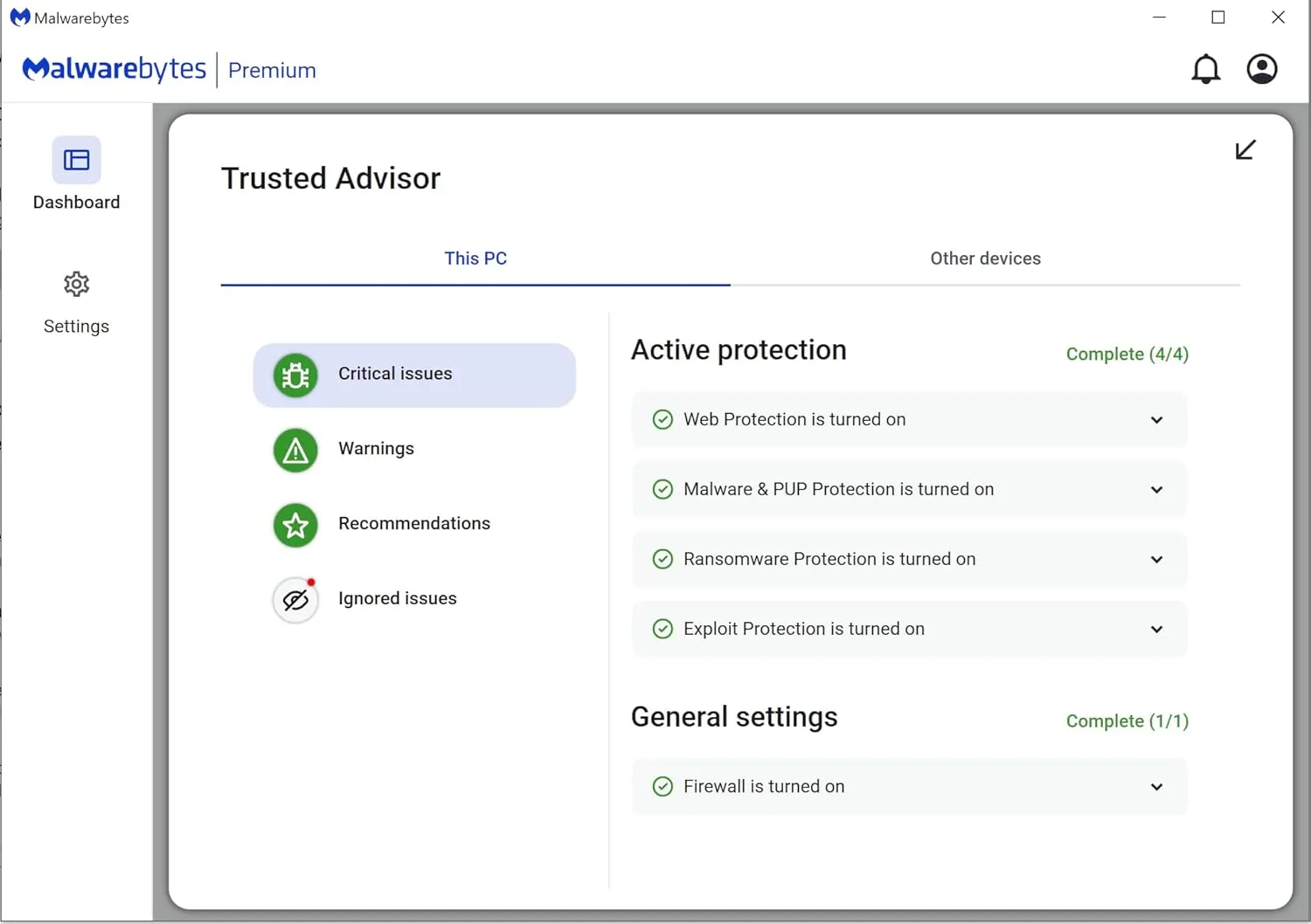 Malwarebytes Premium | 1 Year, 5 Device | Windows, Mac OS, Android, Apple iOS, Chrome [Online Code]
