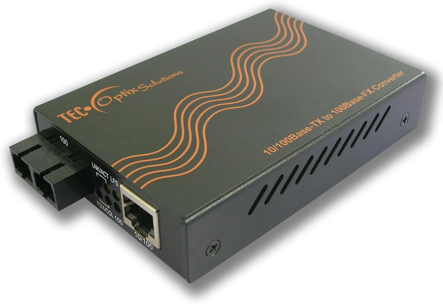 MC-100SC-MM 10/100 SC Multi-Mode TEC Optix Solutions Media Converter