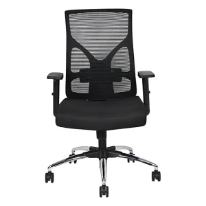 Medium Back Executive Chair with Chrome Base