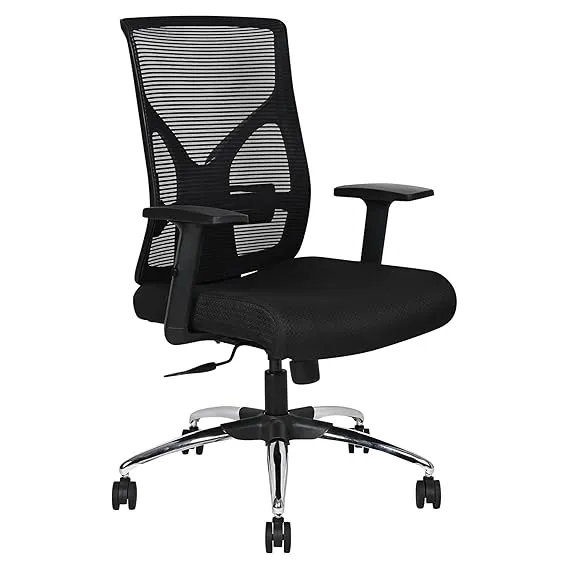 Medium Back Executive Chair with Chrome Base