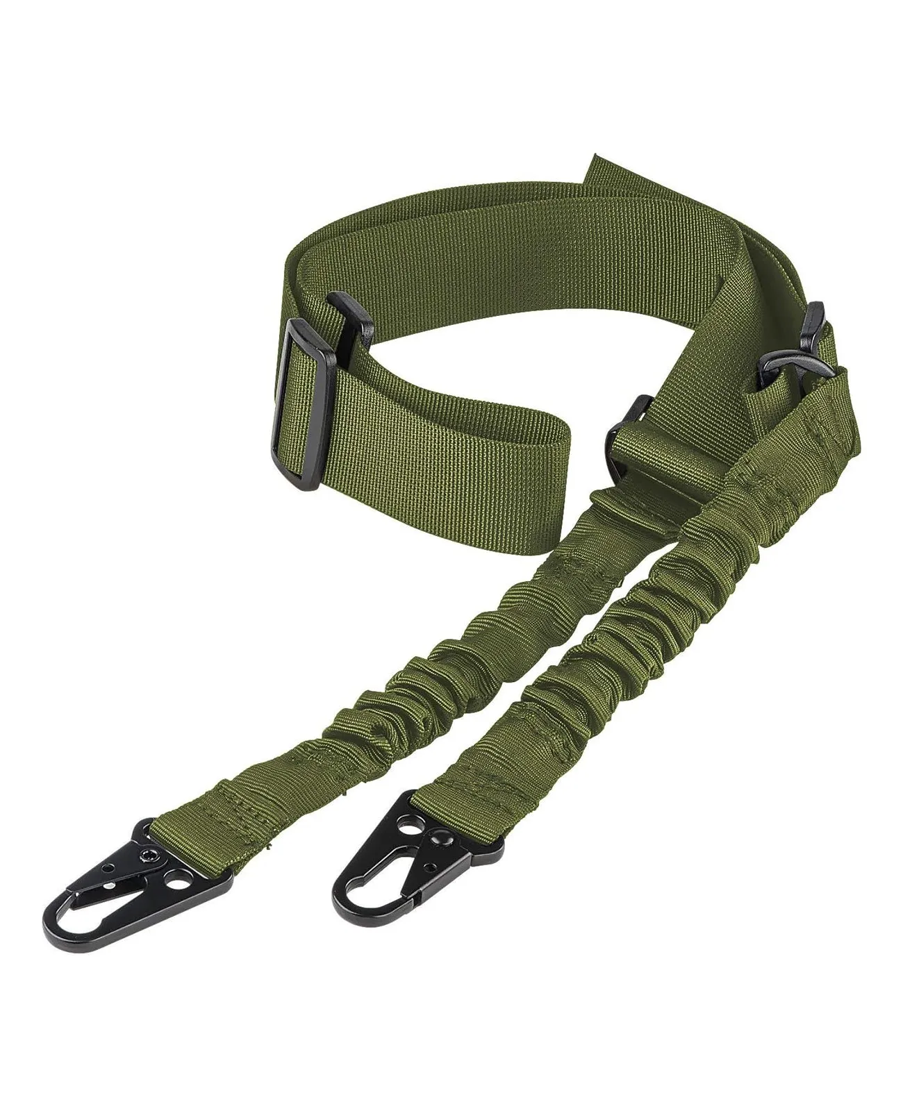 MidTen 2 Point Rifle Sling Adjustable Traditional Sling with Metal Eagle Hook