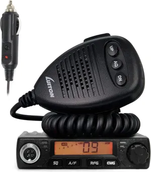 Mini CB Radio LT-198 Compact Design with External Speaker Jack,VOX Function Easy to Read LCD Display Compatible with 12-24V Voltage