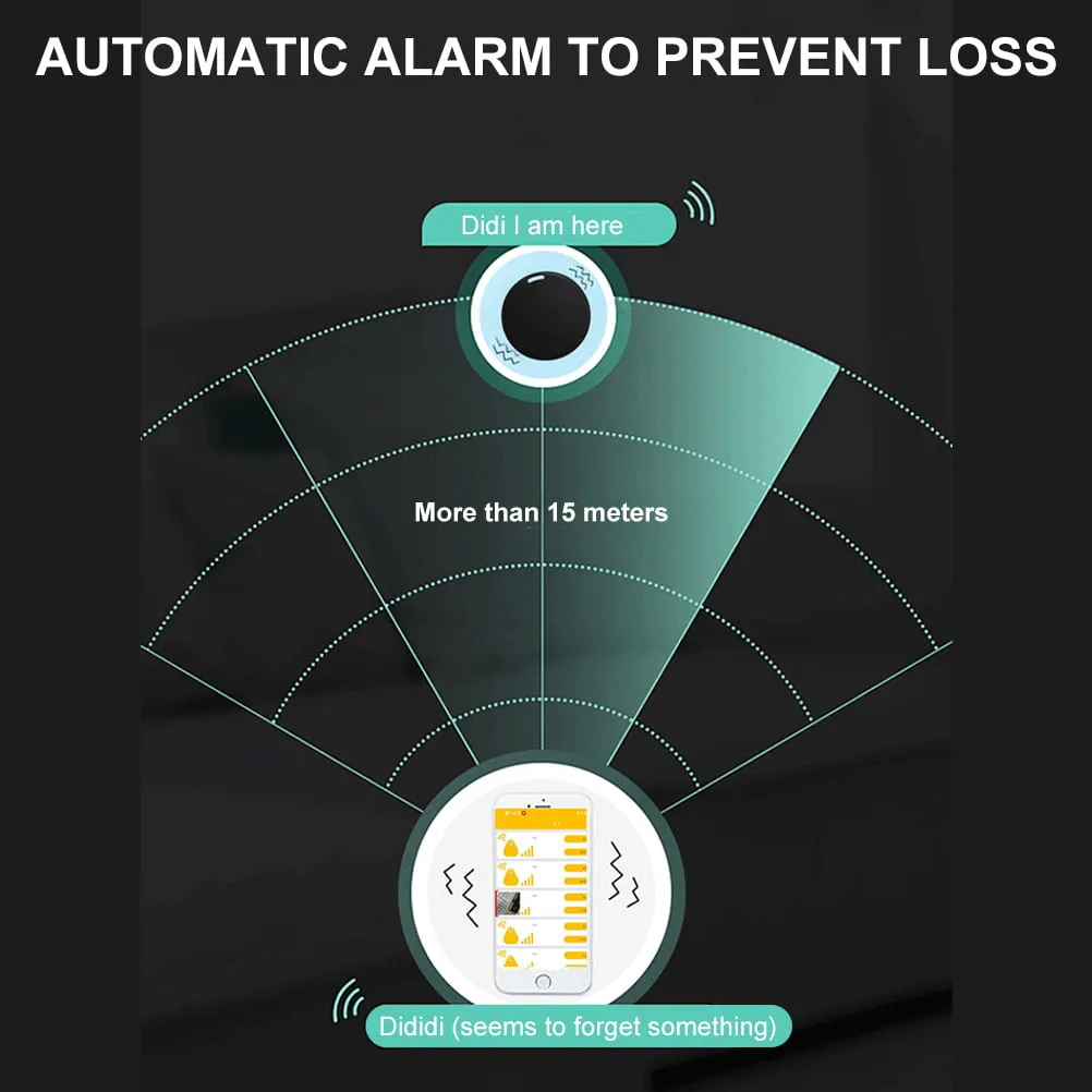 Mini Real-Time GPS Tracker Portable Keys Locator Alarm Tracker Realtime Tracking Device