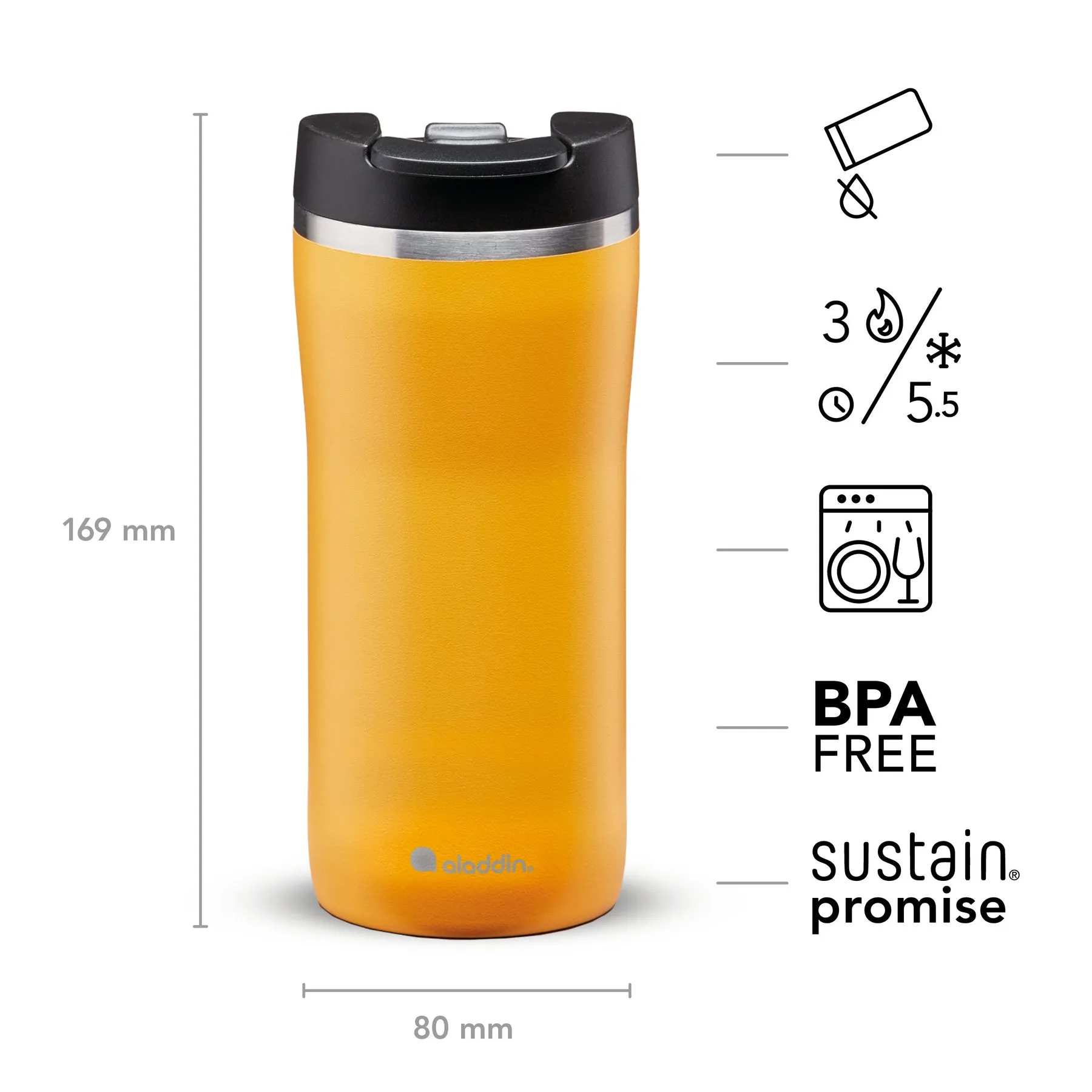 Mocca Thermavac Leak-Lock Mug 0.35L