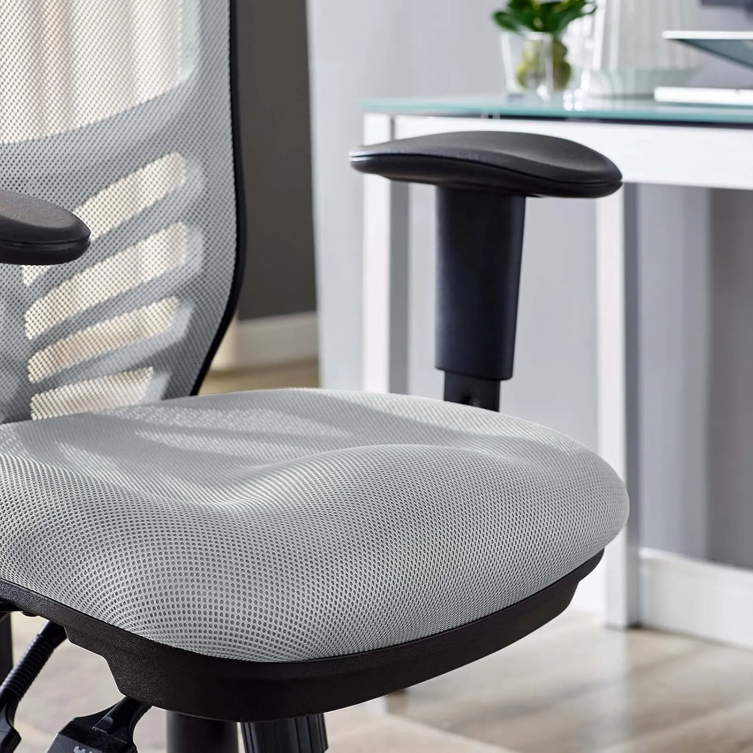 Modway EEI-757-GRY Articulate Ergonomic Mesh Office Chair in Gray