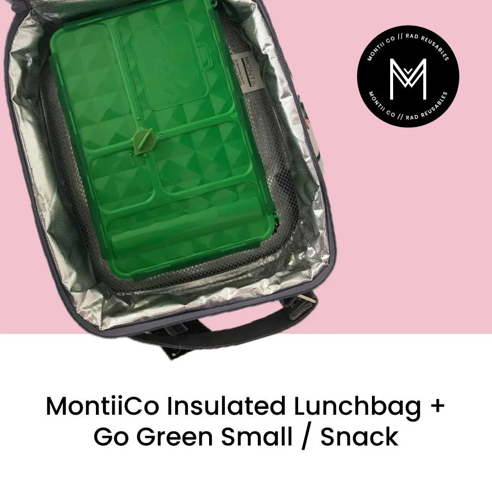 MontiiCo Insulated Lunch Bag - Midnight 2.0
