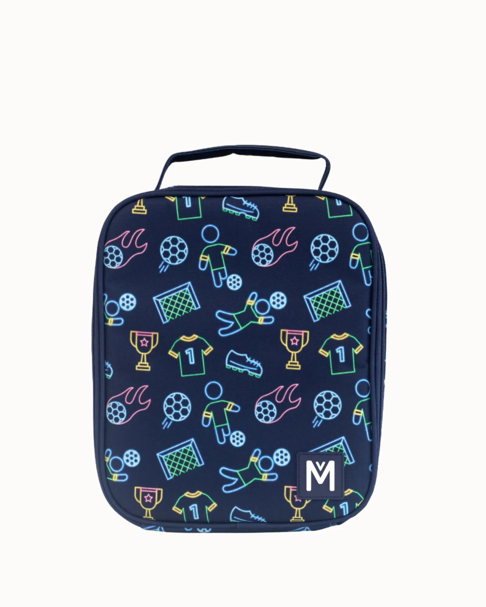 MontiiCo Large Insulated Lunch Bag - Goal Keeper