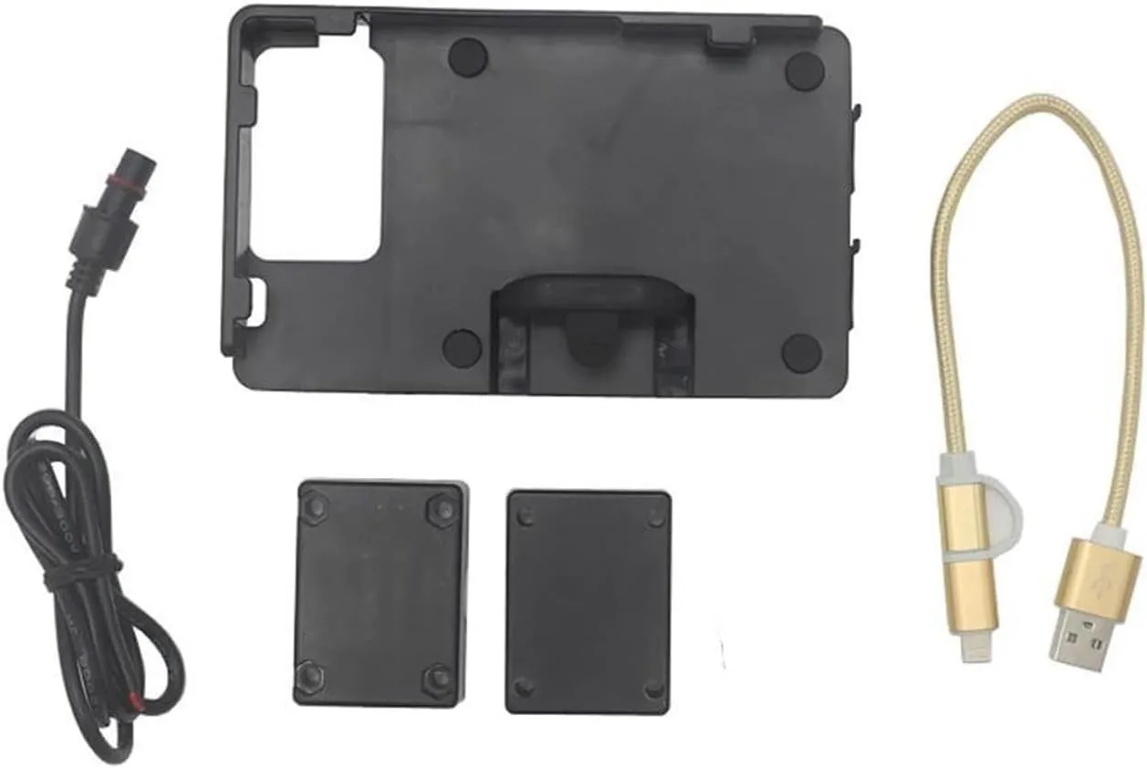 Motorcycle Phone Navigation Bracket for Tracer 700 for Tracer 7 GT Navigation Bracket Motorcycle Phone Holder GPS Phone Navigation Bracket Phone GPS Mount(A)