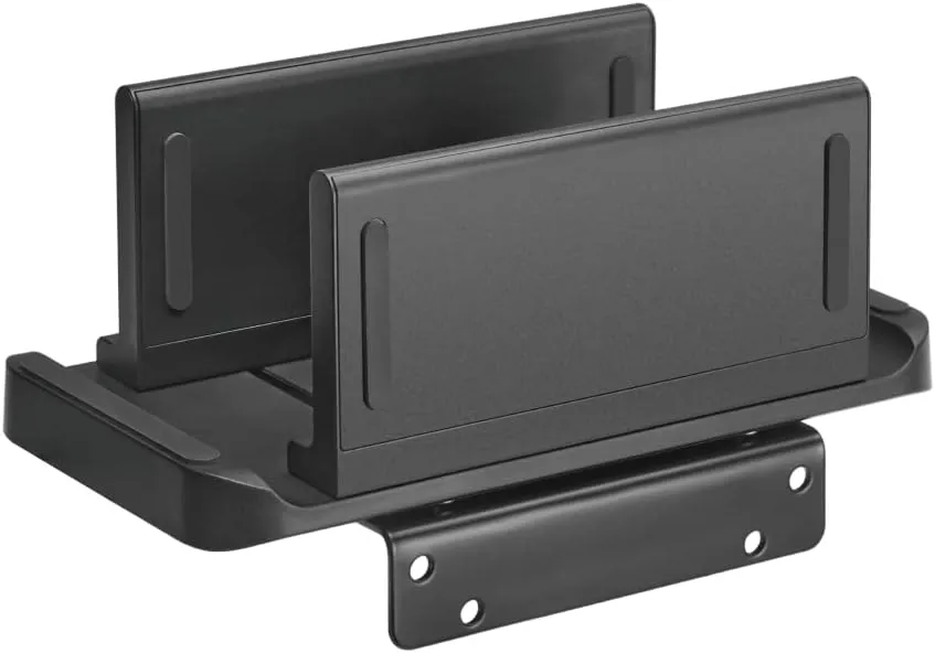 Mount Plus CPB23 Multi-Function Thin Client CPU VESA Mount to Back of Monitor | Freestanding Desk Stand | for NComputing, HP, Dell, Apple Mini and Intel NUC