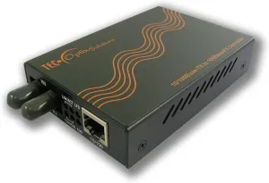 MT-100ST-MM 10/100 ST Multi-Mode TEC Optix Solutions Media Converter