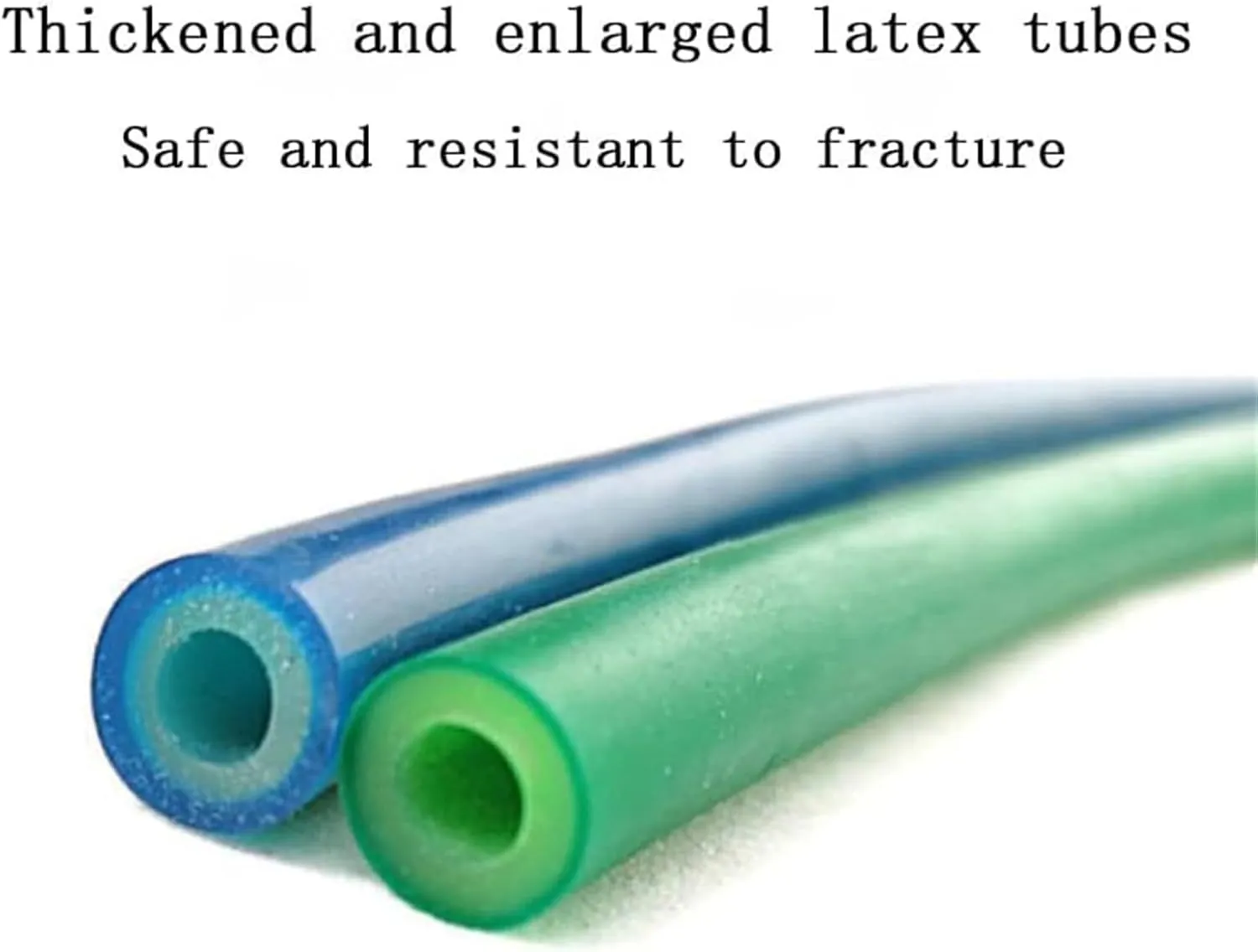 Natural Latex 3-Hole Resistance Stretcher, High Elasticity Tear Resistance Exercise Bands, Fitness Resistance Bands Pedal Ankle Puller, AB Training Auxiliary Device