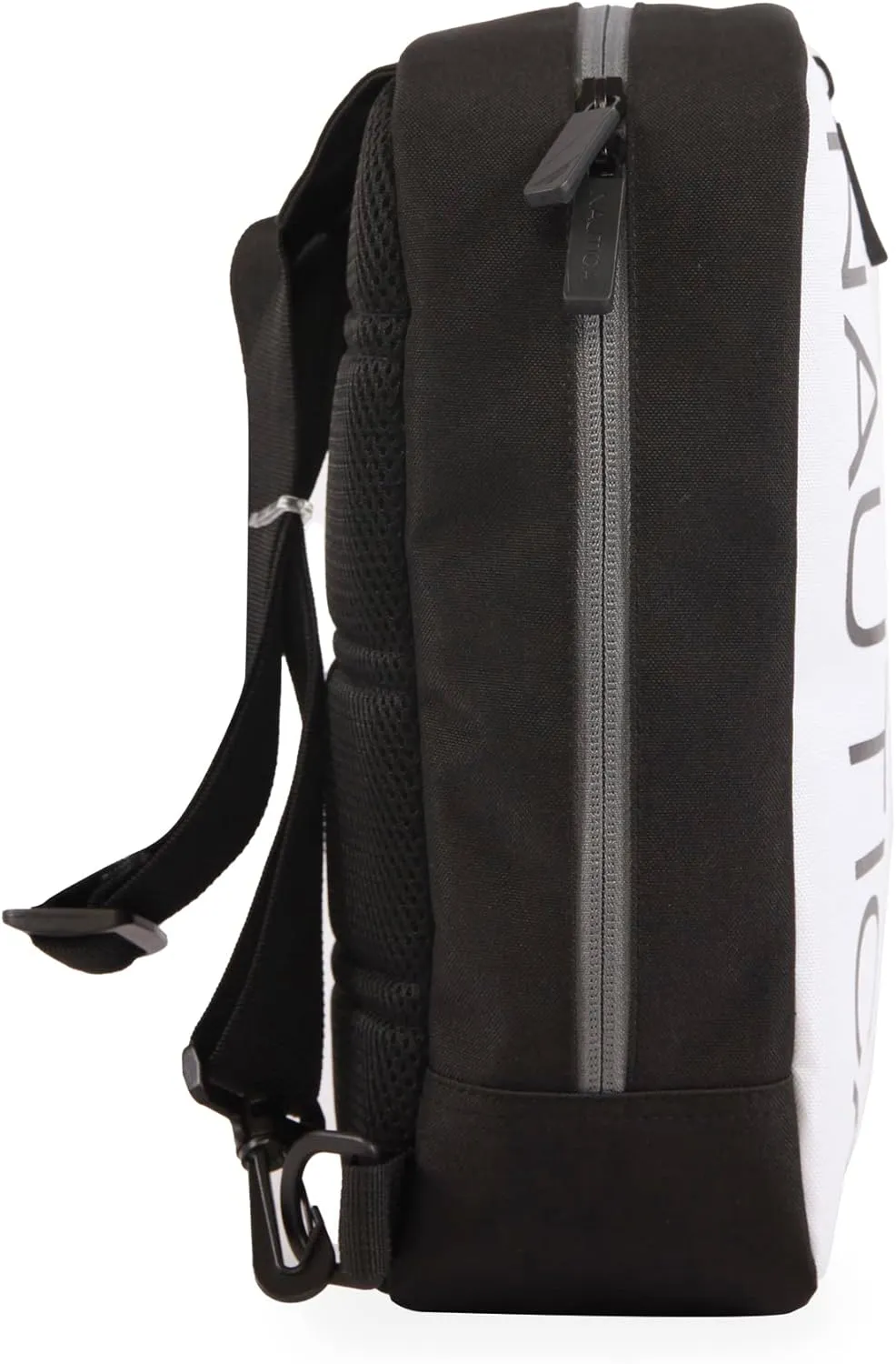 NAUTICA Unisex's Sling Shoulder Bag, Black White