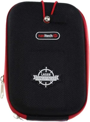 Navitech Black Eva Hard Case/Cover Compatible With Leica Rangemaster 2700-B Golf GPS Rangefinder with Caribina