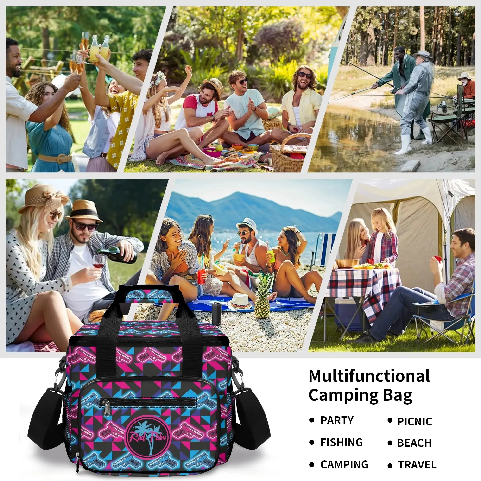 Neon Glocks Leakproof Cooler Bag