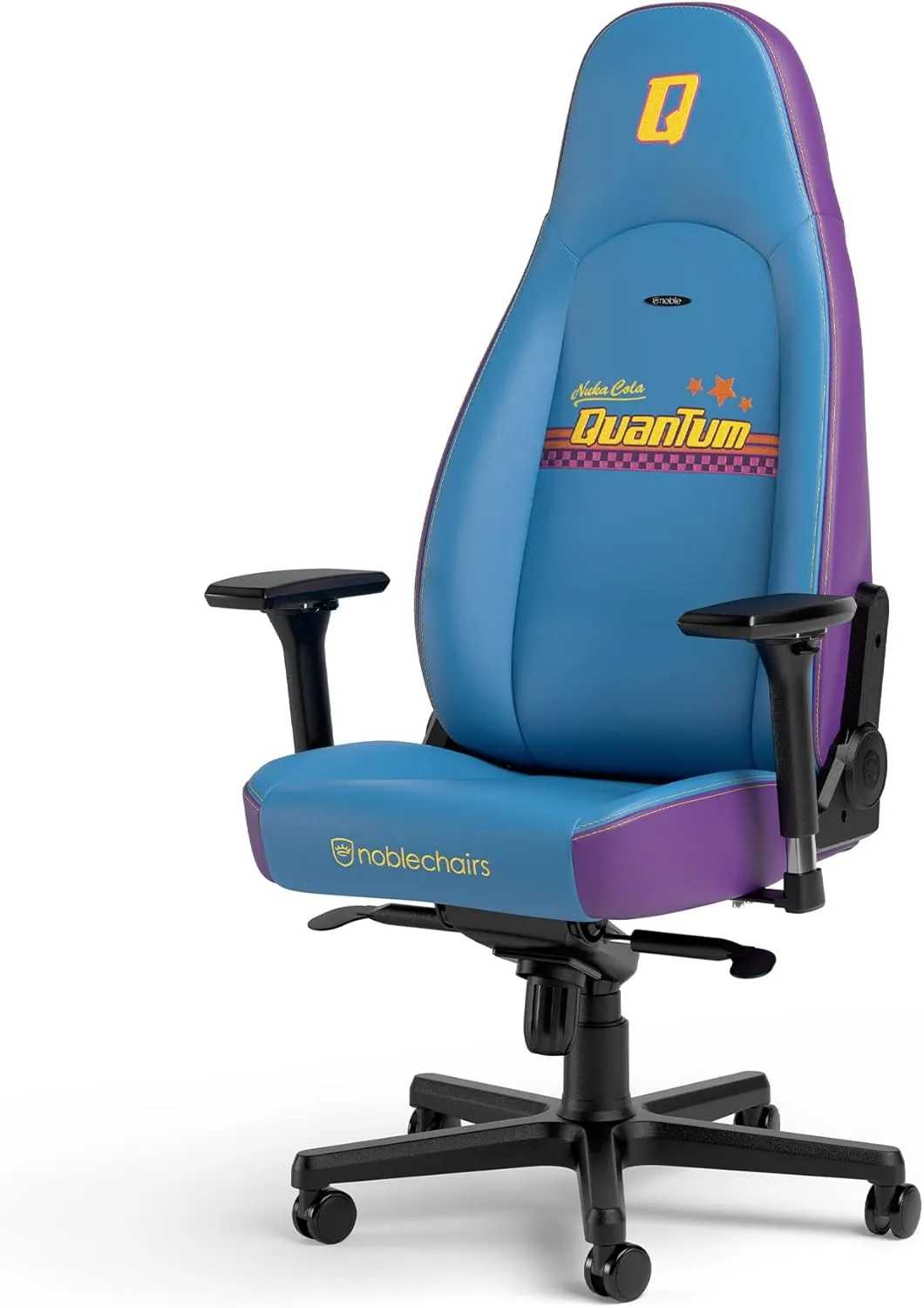 noblechairs ICON Gaming Chair and Office Chair with Lumbar Support, Fallout Nuka-Cola Quantum Edition