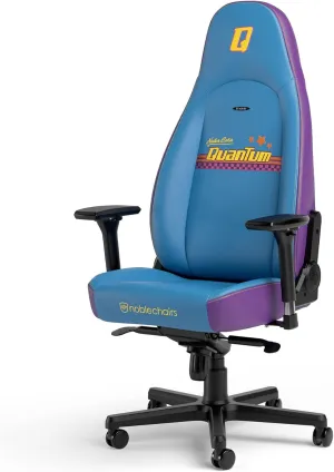 noblechairs ICON Gaming Chair and Office Chair with Lumbar Support, Fallout Nuka-Cola Quantum Edition