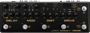 NUX Cerberus Multi-function Guitar Effect Pedal Inside Routing IR Loader Analog Overdrive Distortion Digital Delay Modulation Effects
