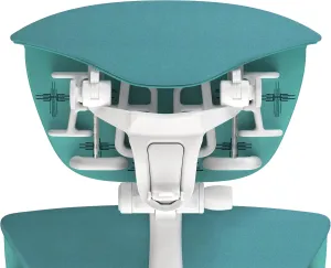 OFFICE LOGIX SHOP Embody Headrest Compatible with Herman Miller Embody Chair (Galaxy Fabric/White Frame)