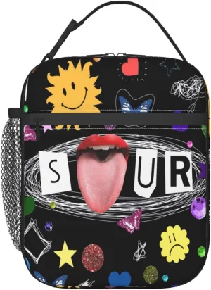 Olivia Songwriter Actress Rodrigo Hiking Leakproof Tote Lunch Box Bag Outdoor Leakproof Tote Adult Lunch Bag for Men