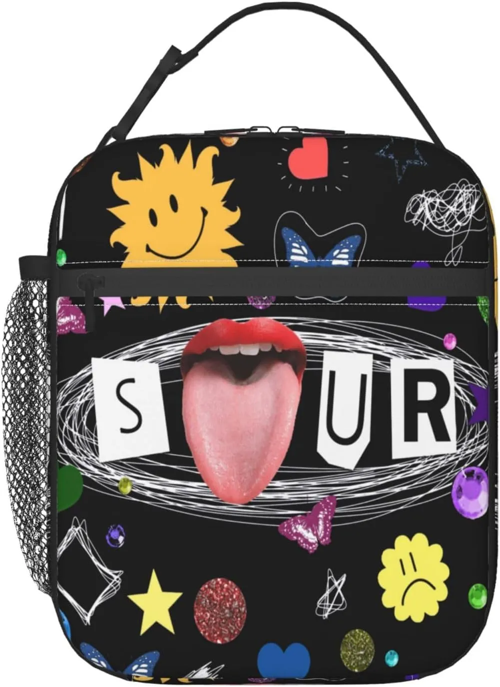 Olivia Songwriter Actress Rodrigo Hiking Leakproof Tote Lunch Box Bag Outdoor Leakproof Tote Adult Lunch Bag for Men