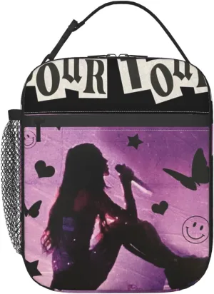 Olivia Songwriter Actress Rodrigo Portable Leakproof Tote Lunch Box Bag Travel Leakproof Tote Adult Lunch Bag for Men