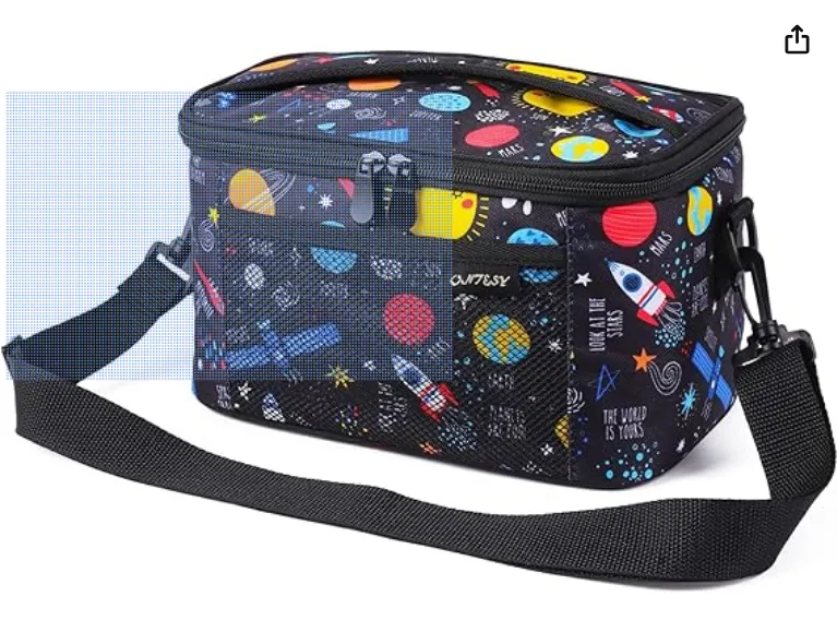 ONTESY Colorful Lunch Bag Box Leakproof Small Cooler
