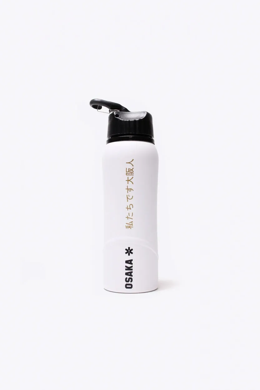 Osaka Kuro Aluminium Waterbottle | White-Black