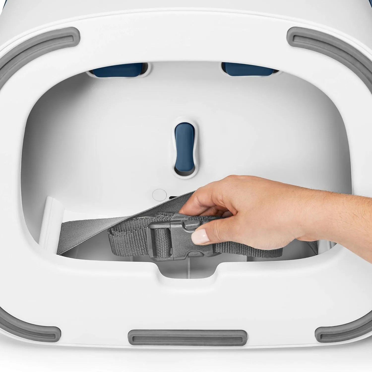 OXO Tot Nest Booster Seat with Removable Cushion, Navy