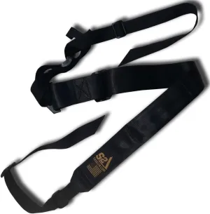 Padded 2 Point Black Rifle Sling, Fast Multi-Point Adjustment, Comfortable 2” Wide Padded Shoulder Strap for Carbines and Hunting