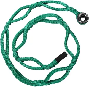 Pelican Rope 3/4" - 12 FT - Green Adjustable Rigging Block Sling with Aluminum Ring - 20,000 LBS MBS / 2,000 LBS WLL, 12 Strand, Polyester, Arborist Sling, Tree Climbing Gear - Single-Head