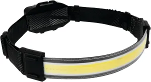 Performance Tool W2681 500LM Rechargeable COB Strip Headlamp with Adjustable Strap and 4 Output Settings Including Safe Mode