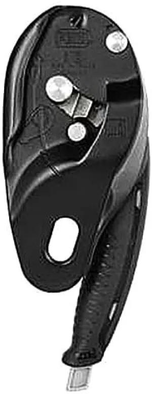 Petzl ID Descender Large 11.5-13mm G Black
