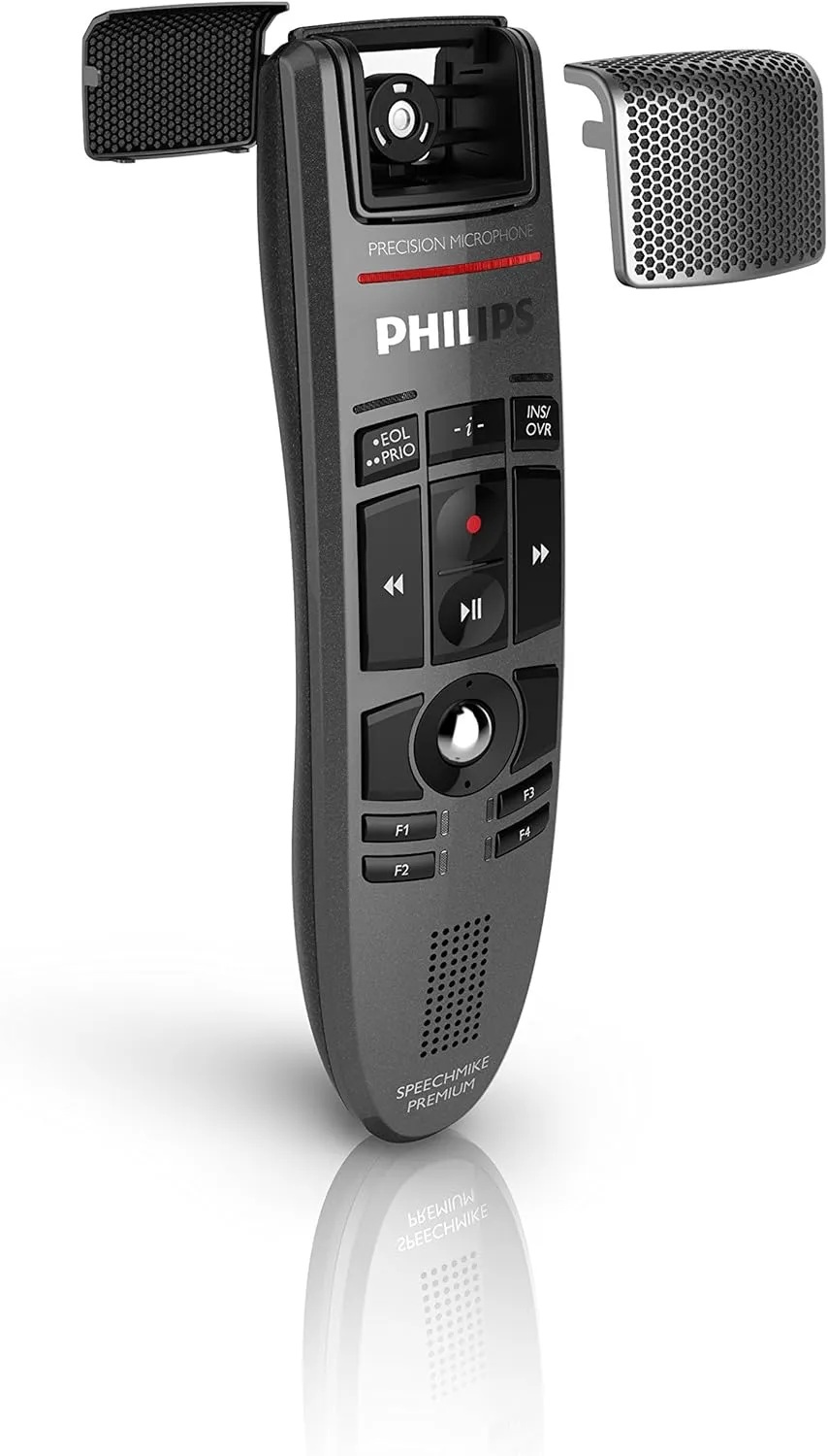 PHILIPS LFH3500 SpeechMike Premium USB Dictation Microphone Precision Microphone Push Button Control