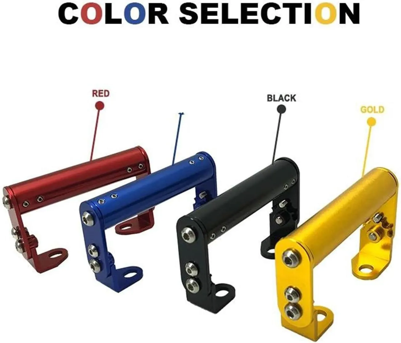 Phone Holder Navigation Bracket Motorcycle for NC750X for CB500X for CB400X for CBR600RR Stand GPS Navigation Plate Bracket Adjustable Motorcycle Phone Holder(Black)