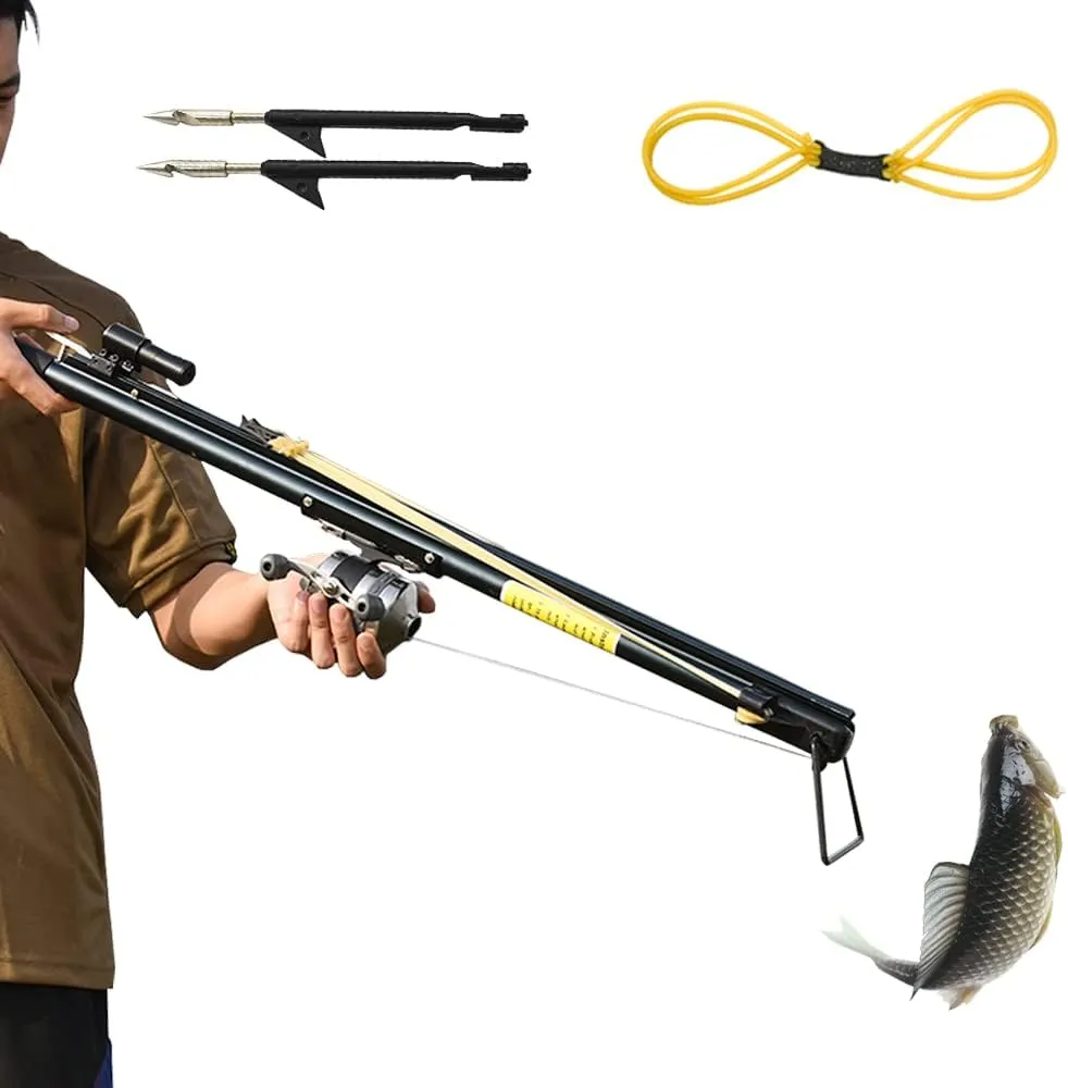 Piaoyu New Fishing Rod Fishing Slingshot Fish Dart Arrow Slingshot Fishing Set Multi-Functional Automatic Fish Shooting