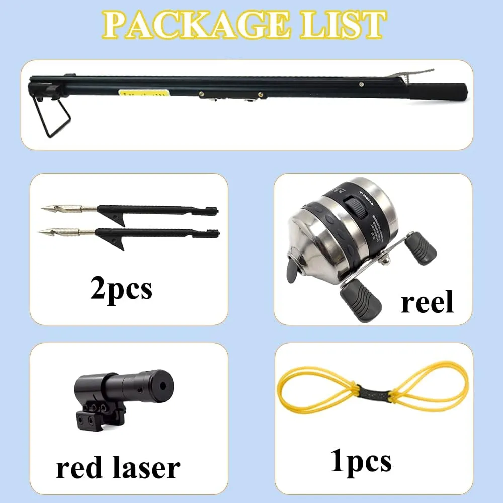 Piaoyu New Fishing Rod Fishing Slingshot Fish Dart Arrow Slingshot Fishing Set Multi-Functional Automatic Fish Shooting