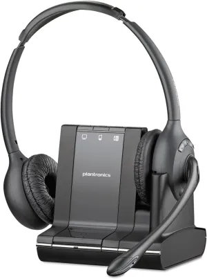 Plantronics Savi W720 Multi-Device Wireless Headset System - US Warranty - Black
